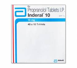 Inderal 10 mg (10 pills)
