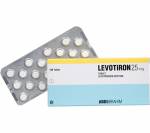 Levotiron (T4) 25 mcg (50 pills)