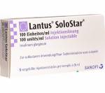 Lantus SoloStar 100 iu (5 pens)