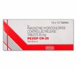 Pexep CR 25 mg (10 pills)