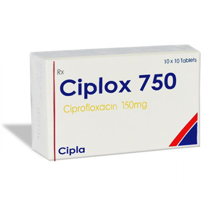 Ciplox 750 mg (10 pills)