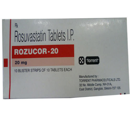 Rozucor 20 mg (10 pills)