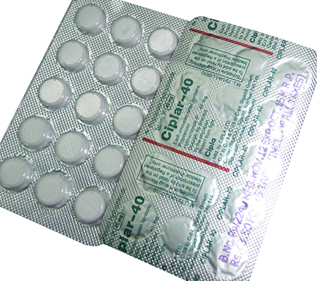 Ciplar 40 mg (15 pills)