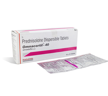 Omnacortil 40 mg (10 pills)