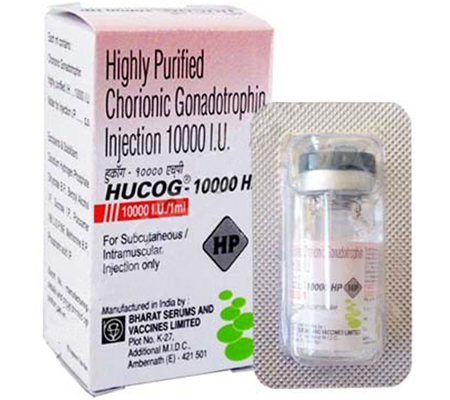 HCG HUCOG 10000iu (1 vial)